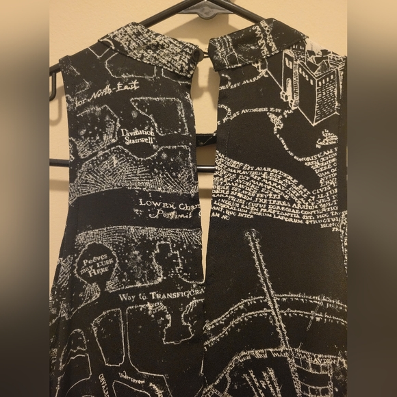 Harry Potter Marauders Map dress - Picture 4 of 6